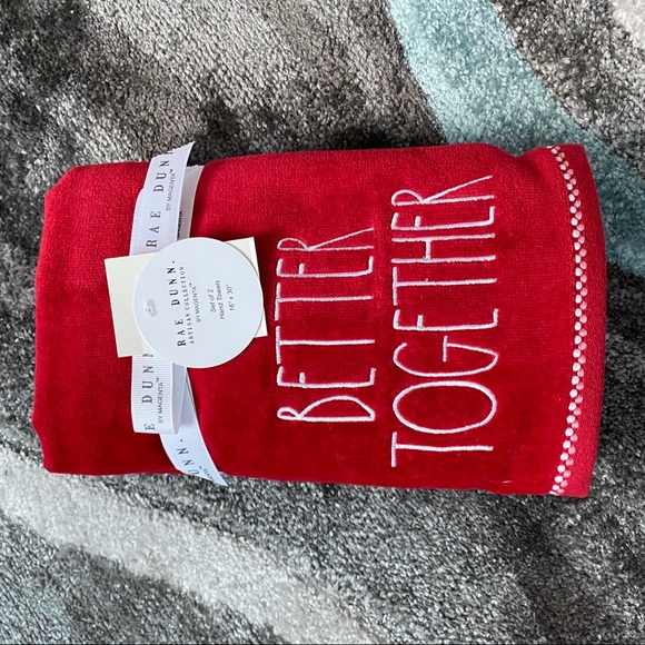 🌟HP 3/22 & 4/17🌟 Rae Dunn Better Together Towels - Picture 4 of 4